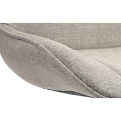 CLP Set Van 2 Barkruk Vonore Zwart Frame - Stof - Taupe -Leen Bakker Winkel a184a5b48ac04b08bc378b7aa646bb43