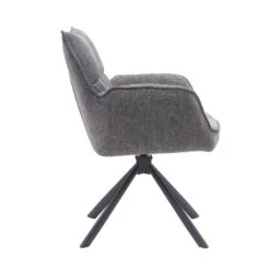 Nordic Home - Felix Eetkamerstoel - Grijs -Leen Bakker Winkel a2908b5289e84d049a7a2f9a657273ab