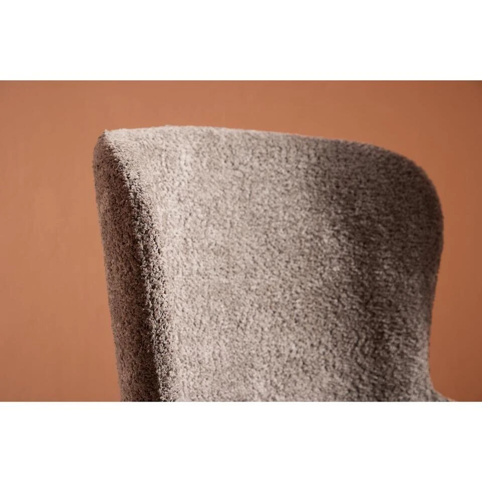 Svea - Germano Eetkamerstoel - Volledig Boucle - Bruin 6 Svea - Germano Eetkamerstoel - Volledig Boucle - Bruin - Afbeelding 4