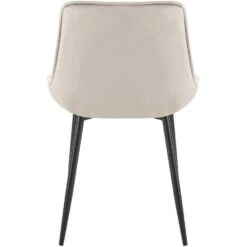 CLP Set Van 2 Eetkamerstoel Wallace Zwart Frame - Fluweel - Grijs -Leen Bakker Winkel a3ad5413c13d4a95889fc1aeba091d1e