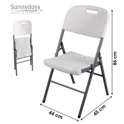 Merkloos Sunnydays Klapstoel - Met Pvc Zitting - 44 X 45 X 86 Cm - Metaal 9 Merkloos Sunnydays Klapstoel - Met Pvc Zitting - 44 X 45 X 86 Cm - Metaal -Leen Bakker Winkel a4531f310b6c43988a5628a0ae00039e
