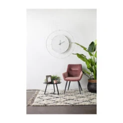 Giga Meubel Eetkamerstoel Velvet Roze - Zithoogte 49cm - Stoel Joah -Leen Bakker Winkel a68b4eff842e48cebe5c69ad28028060