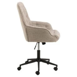 Bureaustoel Beige Stof - Zithoogte 57cm - Alleri -Leen Bakker Winkel a88c014f382f48029b244f7c175beeec