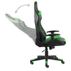 VidaXL - Gamingstoel - Groen - PVC -Leen Bakker Winkel a8ba5e82a9a44d608972f8959081fccf
