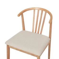 CRAIG - Eetkamerstoel Set Van 2 - Lichtbeige - Licht Hout 18 CRAIG - Eetkamerstoel Set Van 2 - Lichtbeige - Licht Hout -Leen Bakker Winkel aab26d2c57014566be28b107ddebad53