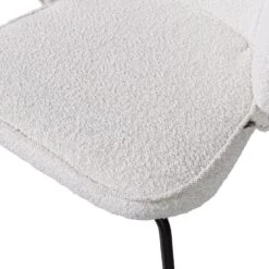 WOOOD Admit Eetkamerstoelen - Bouclé - Naturel - Set Van 2 -Leen Bakker Winkel ace29146dfb64b8bb09b978a660350d6