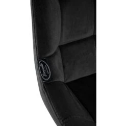 CLP Barkruk Weston Zwart Frame - Fluweel - Zwart -Leen Bakker Winkel b079f7899f4c4aabb42644a0437c02ea