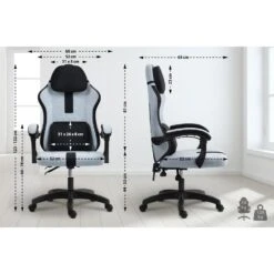 CLP Bureaustoel Miltona Zwart Frame - Stof - Grijs/zwart 10 CLP Bureaustoel Miltona Zwart Frame - Stof - Grijs/zwart -Leen Bakker Winkel b08be9d11ebc44e99b6a4e50e3c3d7be