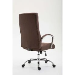 CLP Bureaustoel Valais Stof - Bruin -Leen Bakker Winkel b20f3e31fef54b26b446bb283e6a89ba