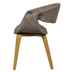 WOOOD Yossi Eetkamerstoelen Houten Naturel Poot - Bruin - Set Van 2 -Leen Bakker Winkel b62cfc7400a04716890c0a431484f16a