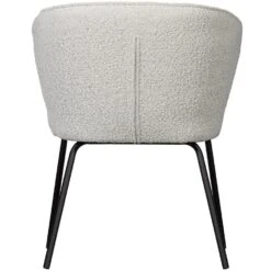 WOOOD Admit Eetkamerstoelen - Bouclé - Naturel - Set Van 2 -Leen Bakker Winkel b76222b38a054f09ba380d1738110a39