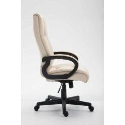 CLP Bureaustoel XL Sparta Zwart Frame - Kunstleer - Creme 11 CLP Bureaustoel XL Sparta Zwart Frame - Kunstleer - Creme -Leen Bakker Winkel b875baadb56441459ee8508239ff2a88