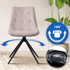 CLP Eetkamerstoel Merna Zwart Frame - Fluweel - Creme -Leen Bakker Winkel b9fa4bda3c1947f09d9ba65c436481ec