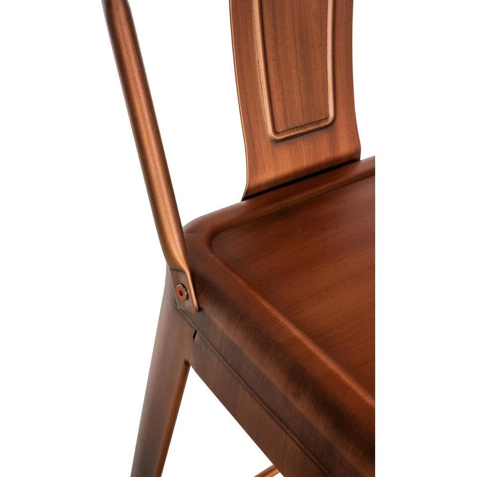 CLP Barkruk Mason Natura Frame - Metaal - Koper 6 CLP Barkruk Mason Natura Frame - Metaal - Koper - Afbeelding 4