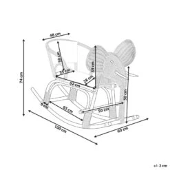 AMPOLLINO - Schommelstoel - Natuurlijk - Rotan -Leen Bakker Winkel badfeb8e1f0f471d9a004114849d8b06