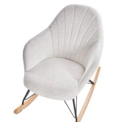 SKALE - Schommelstoel - Wit - Polyester -Leen Bakker Winkel bbf7f91e699b4f6e95ff826ea9ab065a