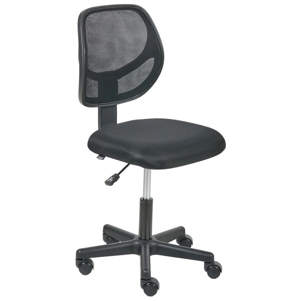 JOYFUL - Bureaustoel - Zwart - Mesh 8 JOYFUL - Bureaustoel - Zwart - Mesh - Afbeelding 6