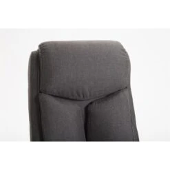 CLP Bureaustoel XL Vaud Chroom Frame - Stof - Donkergrijs -Leen Bakker Winkel c044ea9a84dd45709ca8073ee57ce28c