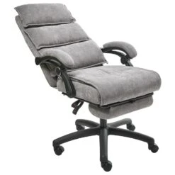 EATON - Directiestoel - Grijs - Chenille -Leen Bakker Winkel c0be86112c2647e2bc646a90d90c9f4b