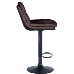 CLP Barkruk Laurel Zwart Frame - Kunstleer - Bruin -Leen Bakker Winkel c2af05b424fe453e8379628b5dbc57e5