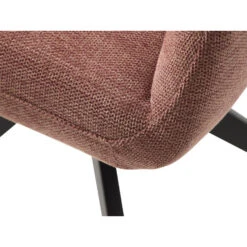 Eetkamerstoel Roze Metaal - 57,5x62x88cm - Roxana -Leen Bakker Winkel c39b6b4e605844f19a4f12b371e5cef8