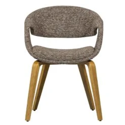 WOOOD Yossi Eetkamerstoelen Houten Naturel Poot - Bruin - Set Van 2 -Leen Bakker Winkel c3a7425207eb4b33842b945667f984b9