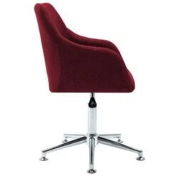 VidaXL Eetkamerstoelen Draaibaar 2 St Stof Wijnrood 9 VidaXL Eetkamerstoelen Draaibaar 2 St Stof Wijnrood -Leen Bakker Winkel c584bbc9ec1c4829ae610080a30e19b9