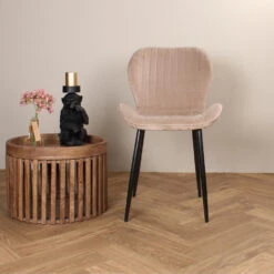 DS4U - Giulia Eetkamerstoel Velvet Champagne -Leen Bakker Winkel c629591eede542e1bc262cd0c179b73e