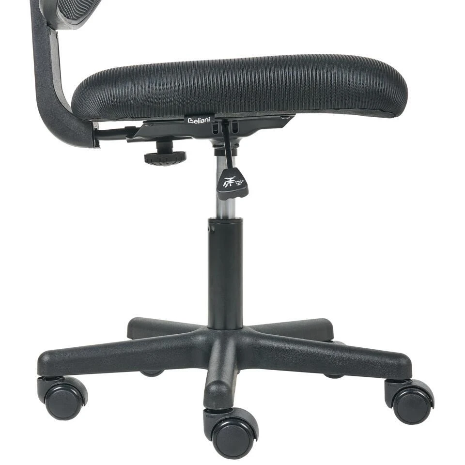 JOYFUL - Bureaustoel - Zwart - Mesh 13 JOYFUL - Bureaustoel - Zwart - Mesh - Afbeelding 11