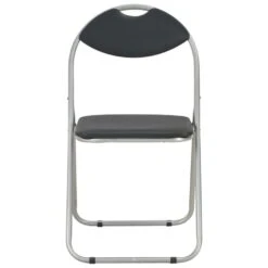 VidaXL Eetkamerstoelen Inklapbaar 2 St Kunstleer Zwart -Leen Bakker Winkel c853dbbcceca4843a13eba9b77642670