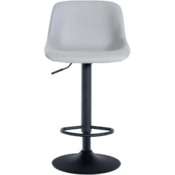 CLP Barkruk Loft Zwart Frame - Kunstleer - Grijs -Leen Bakker Winkel cab717f73a4a4cee941d2fb39e94f2fd