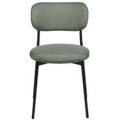 CASEY - Eetkamerstoelen Set Van 2 - Groen - Polyester -Leen Bakker Winkel cb911f98dd0944b5a47840b121dcdcb0