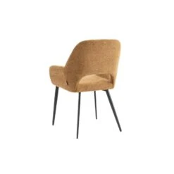 Eetkamerstoelen Set Van 4 Met Armleuning - Levi Mosterd Geel Stof -Leen Bakker Winkel cc4ea8a057bc4f65bd1039746aac6691 1