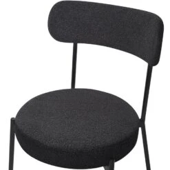 ALLISON - Eetkamerstoel Set Van 2 - Zwart - Bouclé 18 ALLISON - Eetkamerstoel Set Van 2 - Zwart - Bouclé -Leen Bakker Winkel cc95f7b37abf49158b30ca114bad4e8e