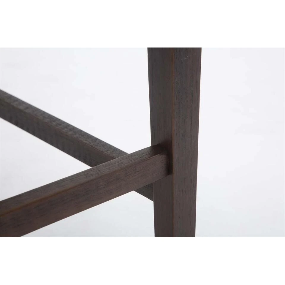 CLP Barkruk Louise Antiek Frame - Stof - Creme 6 CLP Barkruk Louise Antiek Frame - Stof - Creme - Afbeelding 4