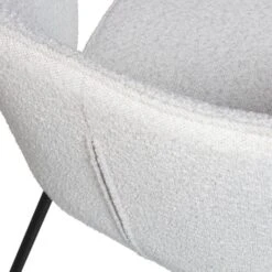 WOOOD Admit Eetkamerstoelen - Bouclé - Naturel - Set Van 2 -Leen Bakker Winkel d0dafb3b9ade4257b929011b7f66b092