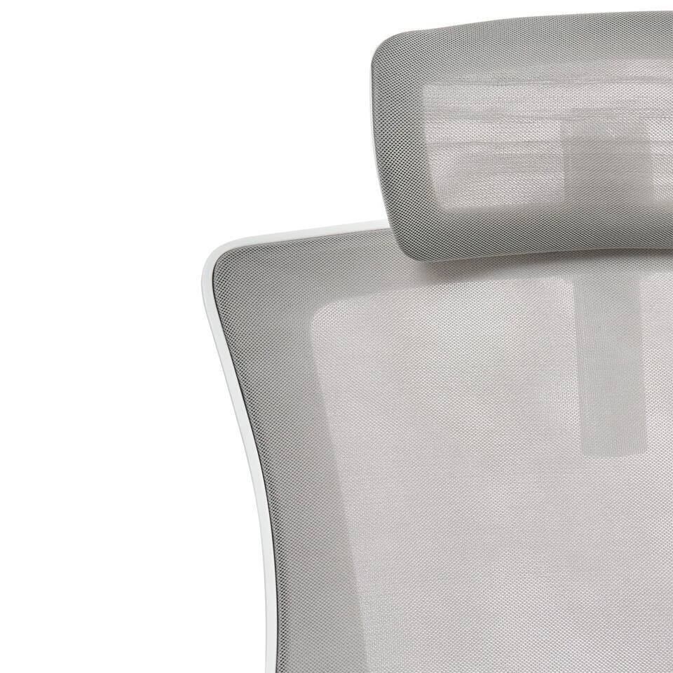 PALADIN - Directiestoel - Lichtgrijs - Mesh 11 PALADIN - Directiestoel - Lichtgrijs - Mesh - Afbeelding 9