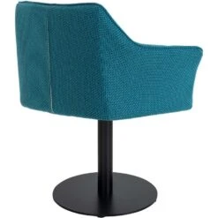 CLP Lounger Damaso Zwart Frame - Stof - Turkis -Leen Bakker Winkel d14d76e48bef41e7a780e929a1756c64