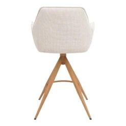 Barstoel Beige/Naturel - Zithoogte 66cm - Noa - Set Van 2 -Leen Bakker Winkel d155b43fb09846e684e66b6e3cb6667b