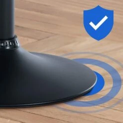 CLP Set Van 2 Barkruk Braga Zwart Frame - Fluweel - Zwart -Leen Bakker Winkel d4567d8ca1774002b27b716eea5ef864 1