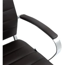 CLP Bureaustoel Oakland Chroom Frame - Echt Leer - Bruin -Leen Bakker Winkel d55add249d4b43d1a48af736ba09f4f6