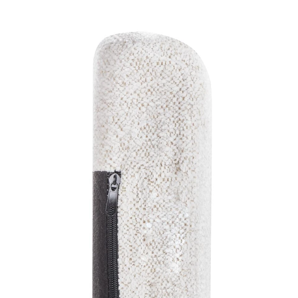 KVELIA - Schommelstoel - Wit - Polyester 10 KVELIA - Schommelstoel - Wit - Polyester - Afbeelding 8