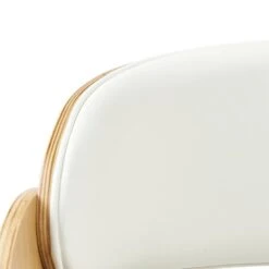 PALATKA - Bureaustoel - Lichthout/Zwart - Kunstleer -Leen Bakker Winkel d852810a186e434ebcec3d2ee5189c84