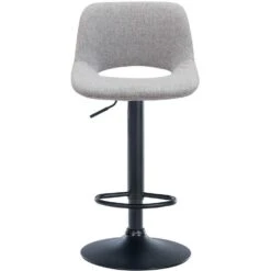 CLP Barkruk Camden Stof - Licht Grijs -Leen Bakker Winkel d8559bf1ed9d4d2d963f175fd56f5ec6