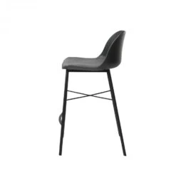 Nordic Home - Rosie Barstoel - Zwart -Leen Bakker Winkel d9c28ae630864a2b941aa539bf469b85