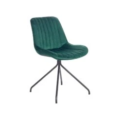 Beliani Eetkamerstoel NAVASOTA - Groen Fluweel 9 Beliani Eetkamerstoel NAVASOTA - Groen Fluweel -Leen Bakker Winkel da2bbcd46b324c2ab8a5093c89b76a62