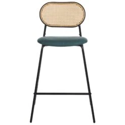 ADAVER - Barkruk Set Van 2 - Donkergroen - IJzer -Leen Bakker Winkel dacea66ca783493e8658d44fdc7b2a34