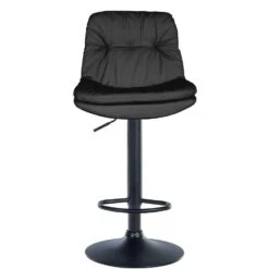 CLP Barkruk Laurel Zwart Frame - Kunstleer - Zwart -Leen Bakker Winkel db293e3f909e4cc4bf04a72f56f3084d