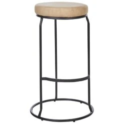 MILROY - Barkruk Set Van 2 - Beige - Kunstleer -Leen Bakker Winkel ddf9456cbfa04d699aedc7879bb6bac8