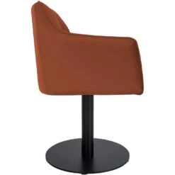 CLP Lounger Damaso Zwart Frame - Kunstleer - Licht Bruin -Leen Bakker Winkel df60532b8f18427d934bd39199355a1c